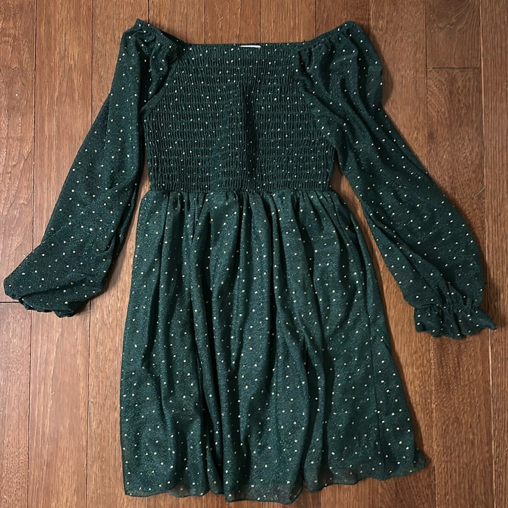 Green dress size 12